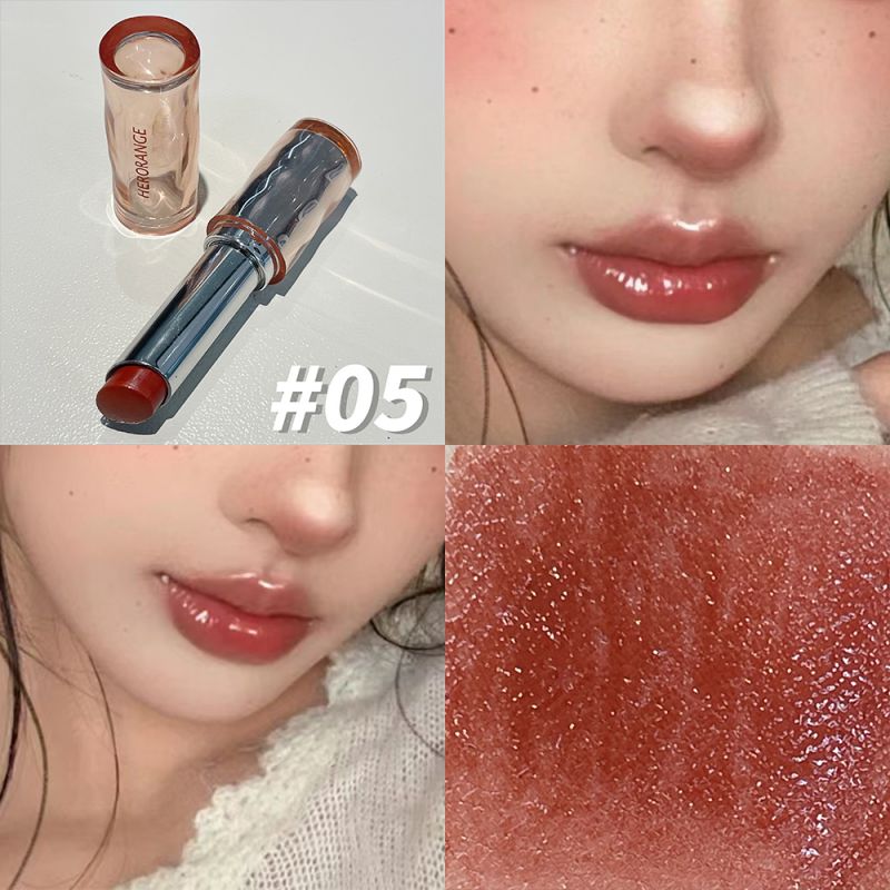 Beauty Without Makeup - HERORANGE رقيق وجميل، أحمر شفاه مرآة
