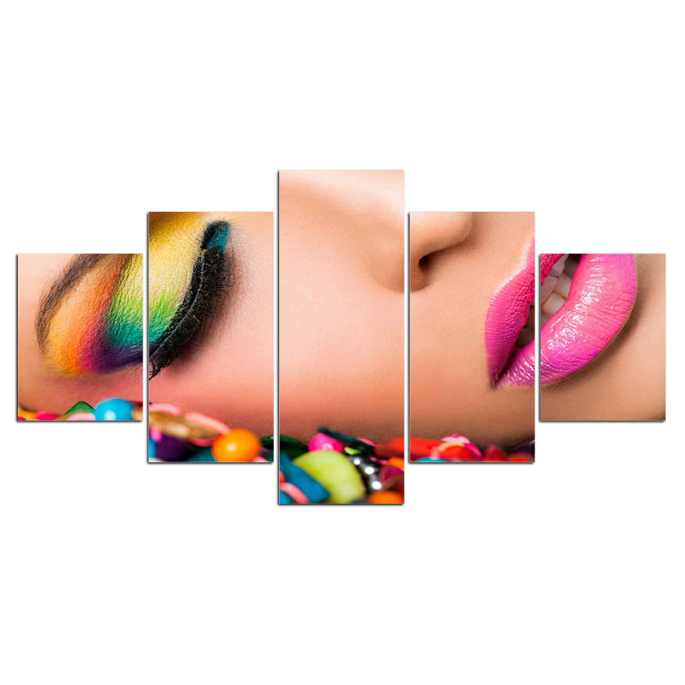 Beauty Makeup Hd - لا مؤطرة 5 قطع مانيكير صالون