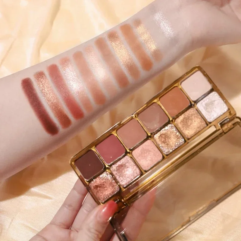 Beauty Makeup Eyeshadow Palette - لوحة ظلال عيون لامعة تدوم طويلاً