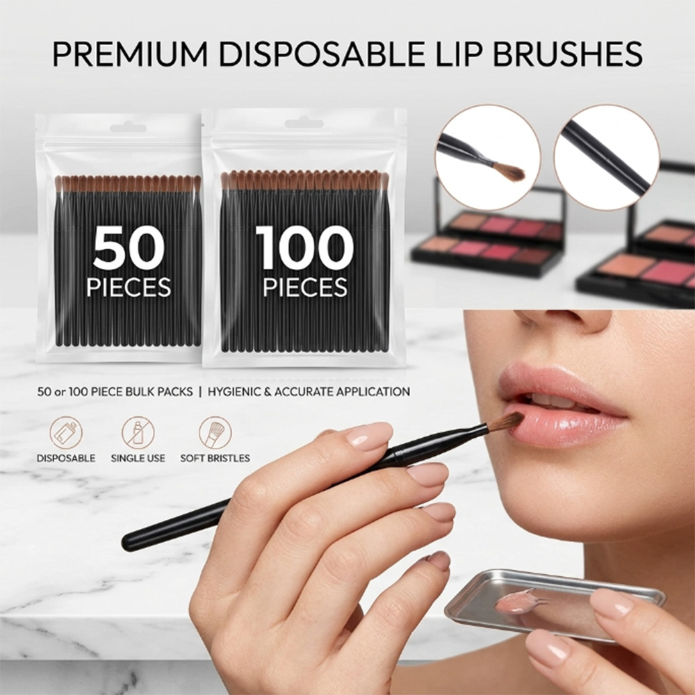 Beauty Makeup Products - مجموعة من 50/100 قطعة من فرش