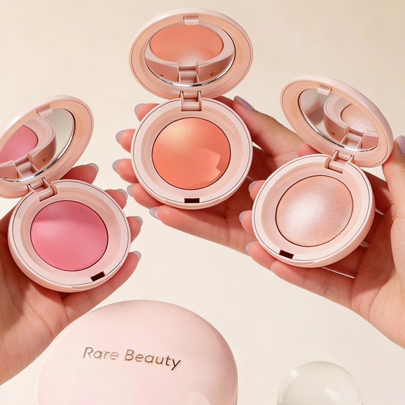 Rare Beauty Makeup Highlighter - مجموعة مكياج الوجه Rare Beauty: بودرة