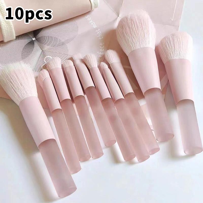 Beauty Makeup Events - مجموعة من 10 فرش مكياج اصطناعية