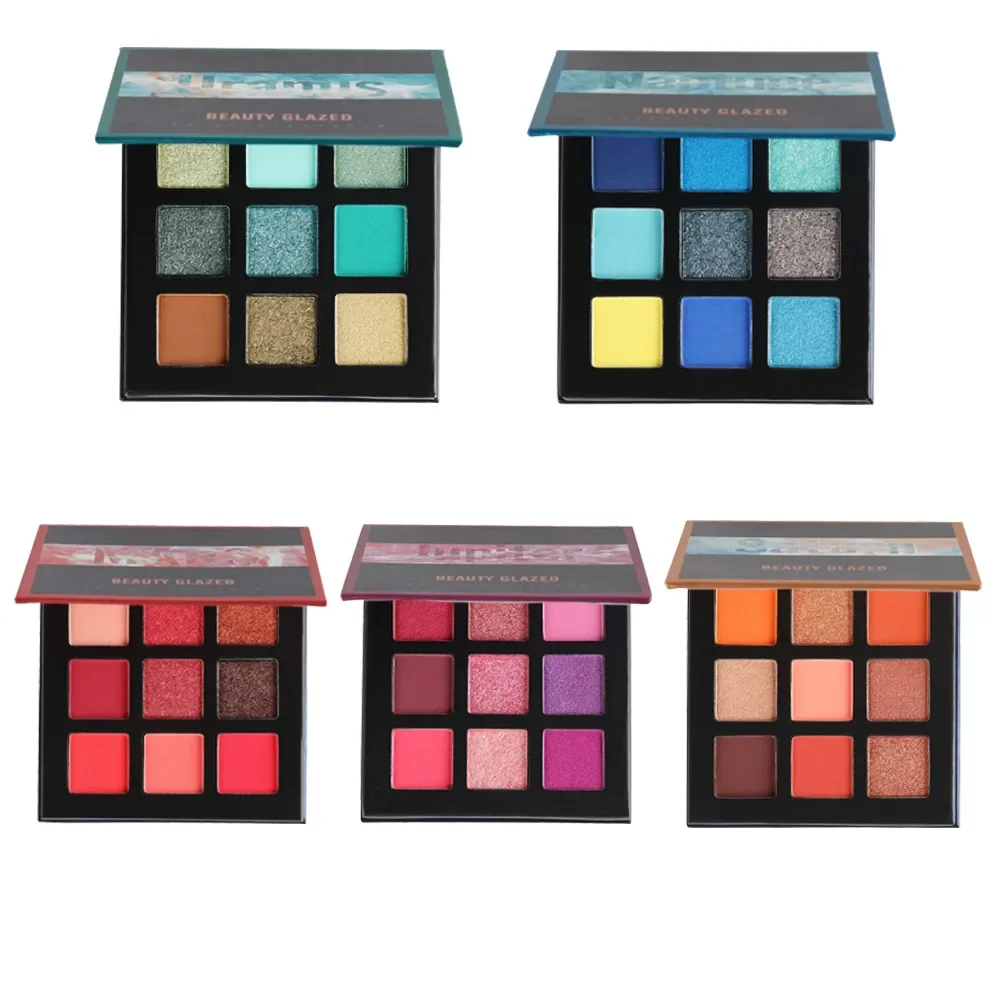 Beauty Makeup Eyeshadow Palette - لوحة ظلال عيون بيوتي جلازيد مكونة