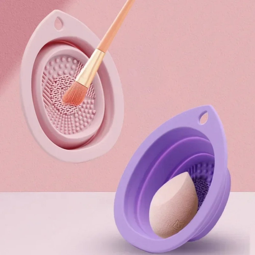 Beauty Makeup Products - وعاء تنظيف فرش المكياج من السيليكون