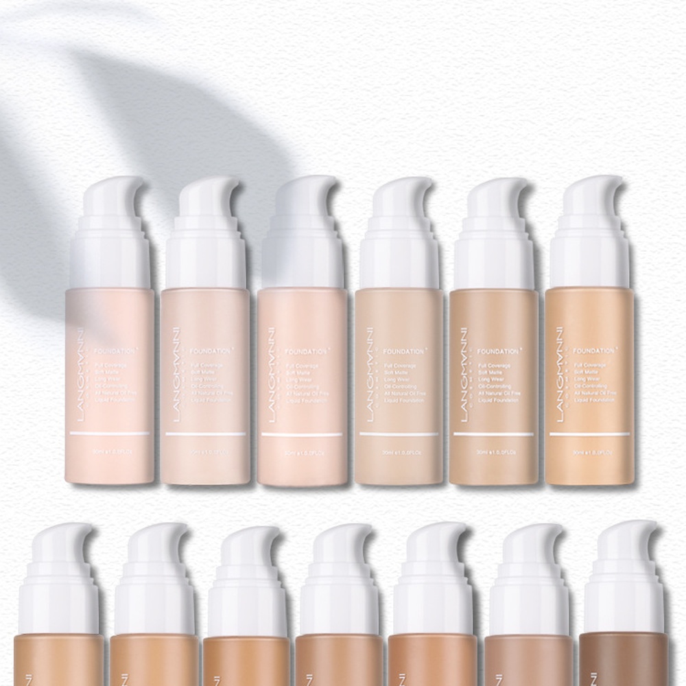 Concealer Full Coverage - كريم أساس لانجماني ماتي بتغطية كاملة،