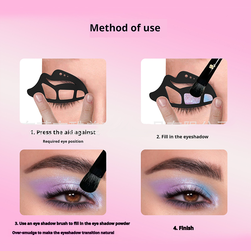 استنسل مكياج العيون من السيليك - مراجعة Beauty Makeup Eyeshadow وسعره