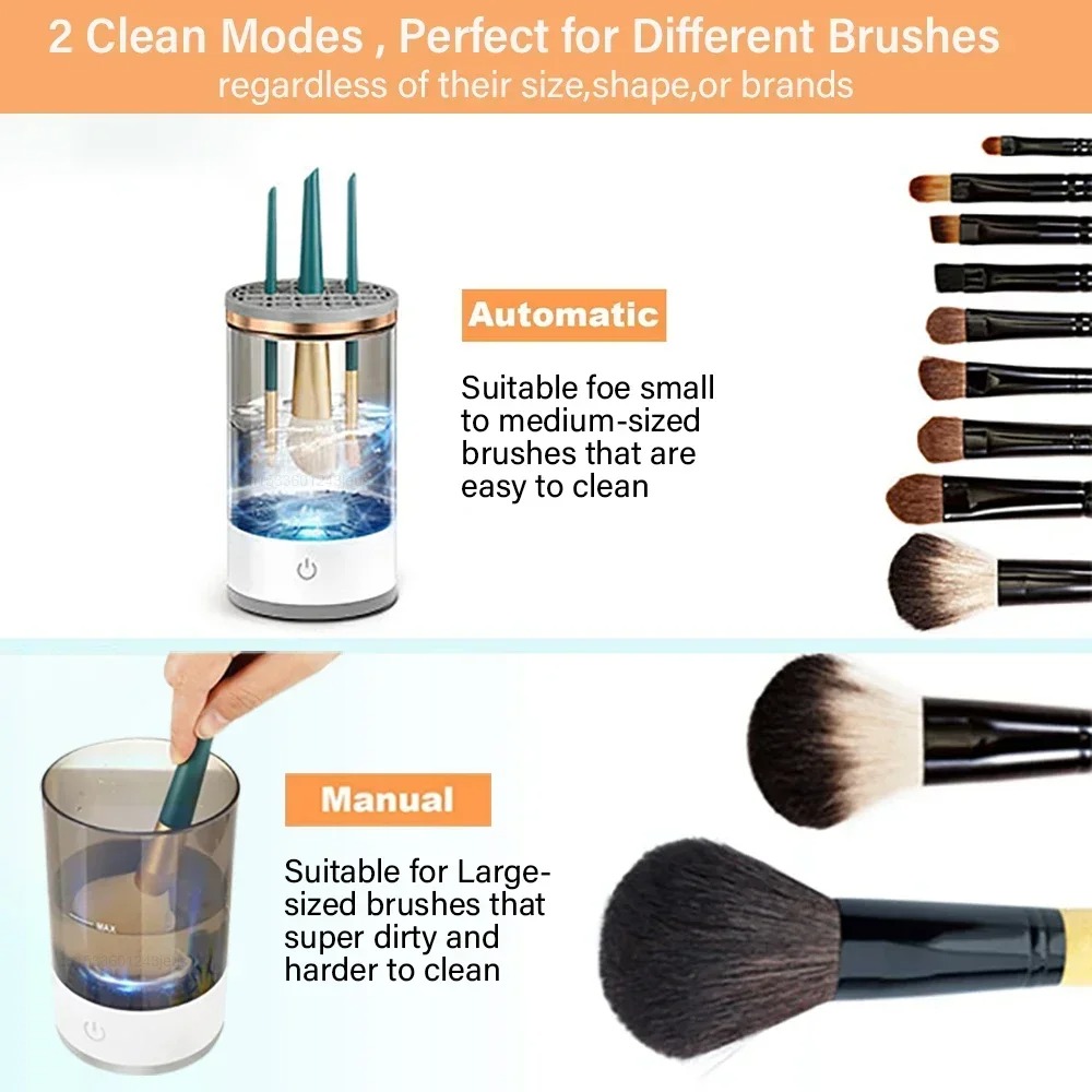 منظف فرش المكياج الكهربائي الأ - مراجعة Beauty Makeup Products وسعره
