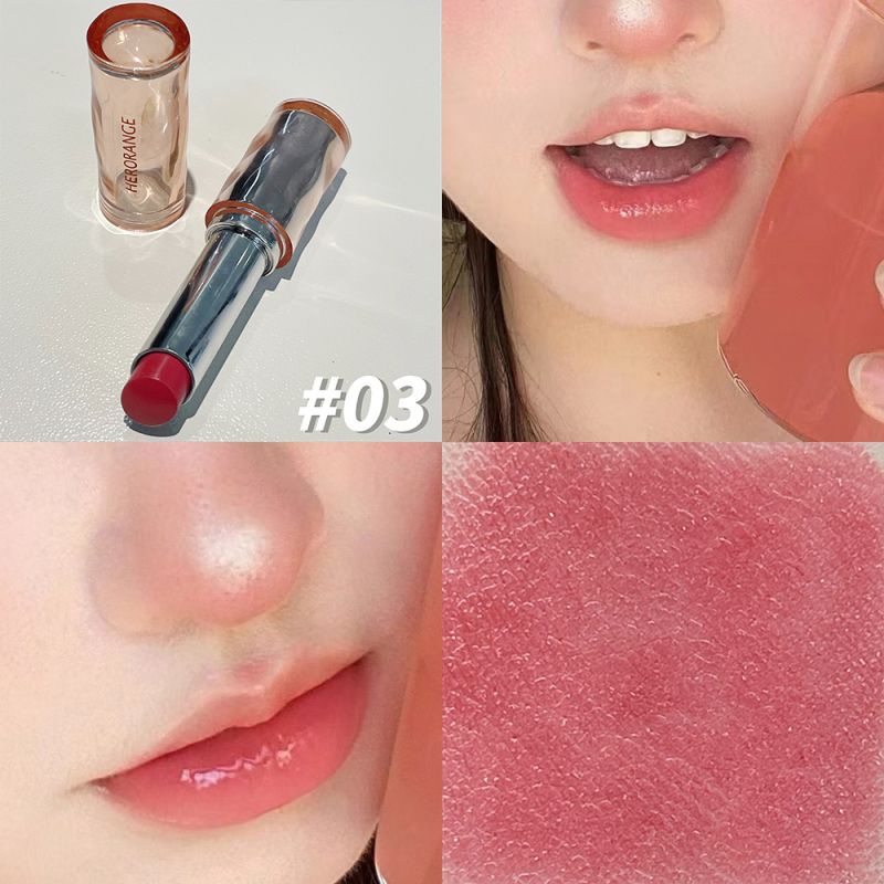 HERORANGE رقيق وجميل، أحمر شفا - مراجعة Beauty Without Makeup وسعره