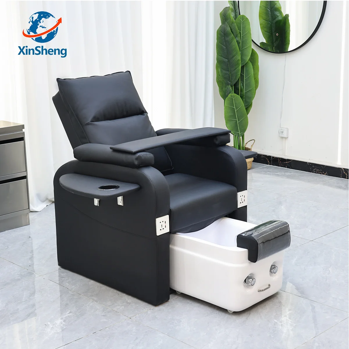 XinSheng كراسي صالون باديكير ك - مراجعة Beauty Makeup Chair وسعره