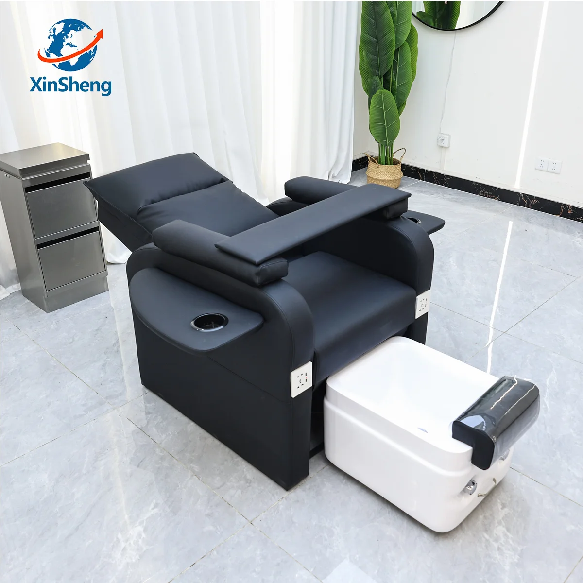 XinSheng كراسي صالون باديكير ك - مراجعة Beauty Makeup Chair وسعره