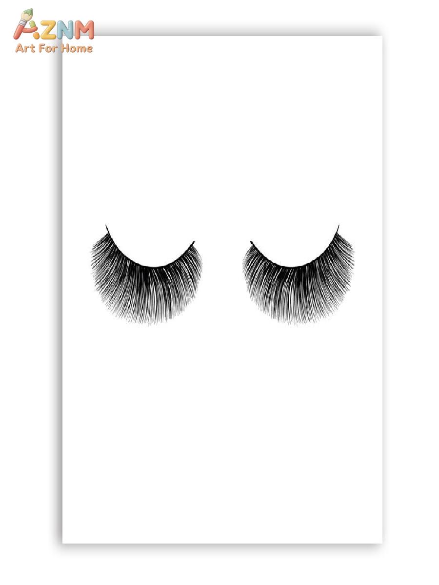 لوحة فنية قماشية وردية اللون م - مراجعة Makeup Is Beauty Quotes وسعره