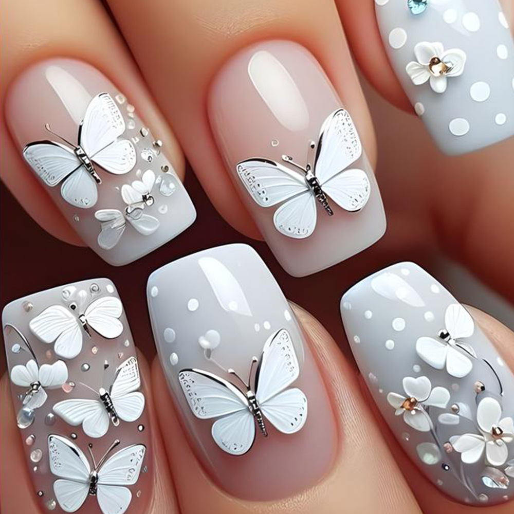 24 قطعة/المجموعة/مجموعة أظافر  - مراجعة Nail Extension Tips وسعره