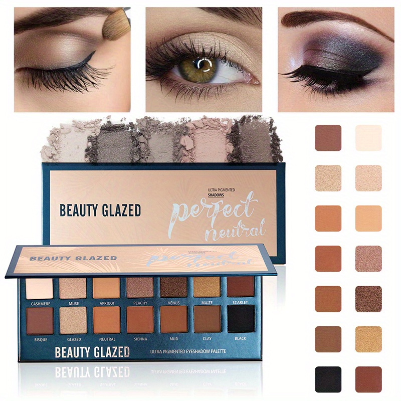 لوحة ظلال عيون مقاومة للماء مز - مراجعة Beauty Makeup Eyeshadow Palette وسعره
