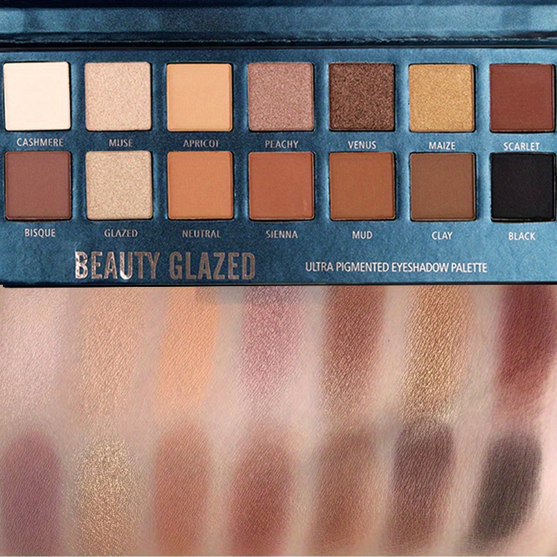 لوحة ظلال عيون مقاومة للماء مز - مراجعة Beauty Makeup Eyeshadow Palette وسعره