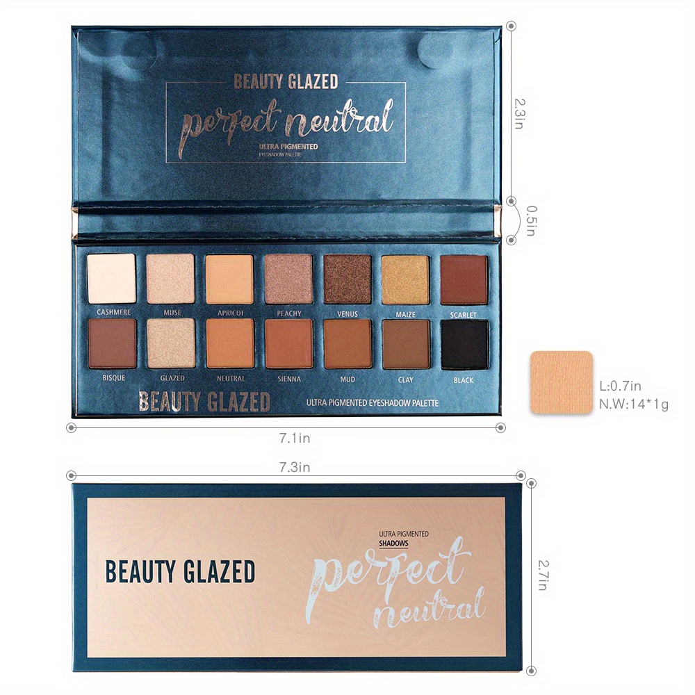 لوحة ظلال عيون مقاومة للماء مز - مراجعة Beauty Makeup Eyeshadow Palette وسعره