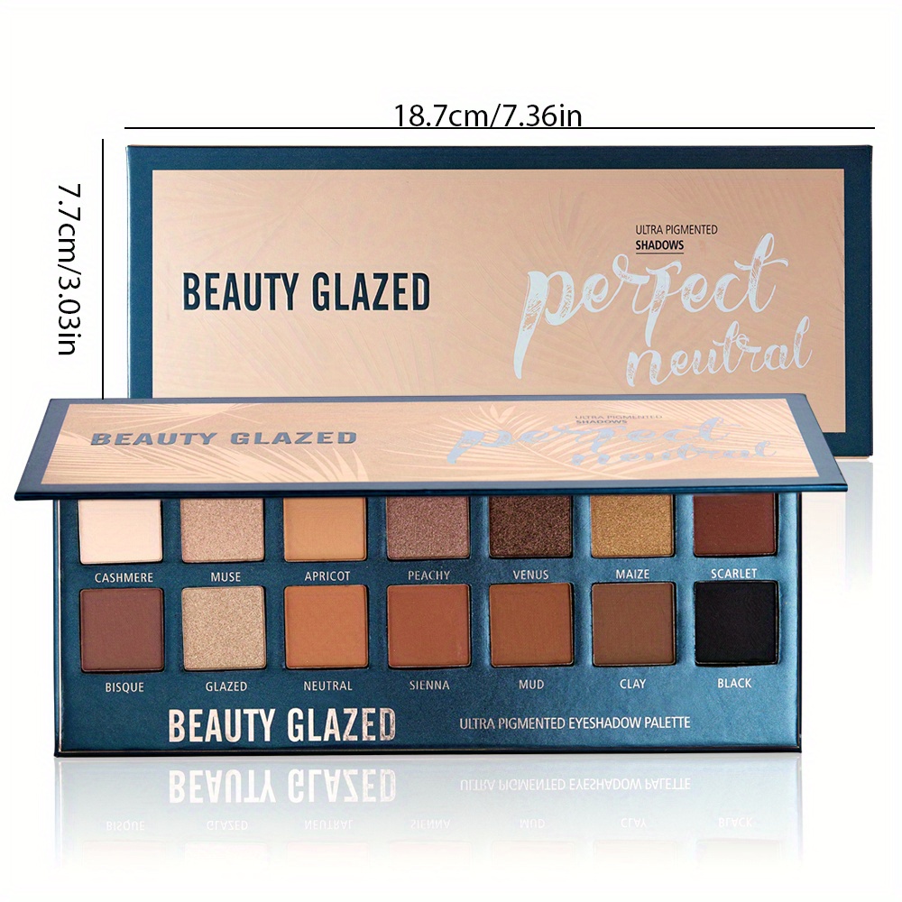 لوحة ظلال عيون مقاومة للماء مز - مراجعة Beauty Makeup Eyeshadow Palette وسعره