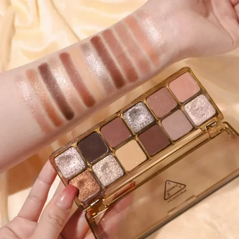 لوحة ظلال عيون لامعة تدوم طويل - مراجعة Beauty Makeup Eyeshadow Palette وسعره