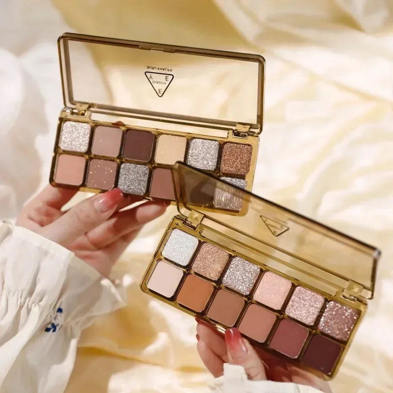 لوحة ظلال عيون لامعة تدوم طويل - مراجعة Beauty Makeup Eyeshadow Palette وسعره