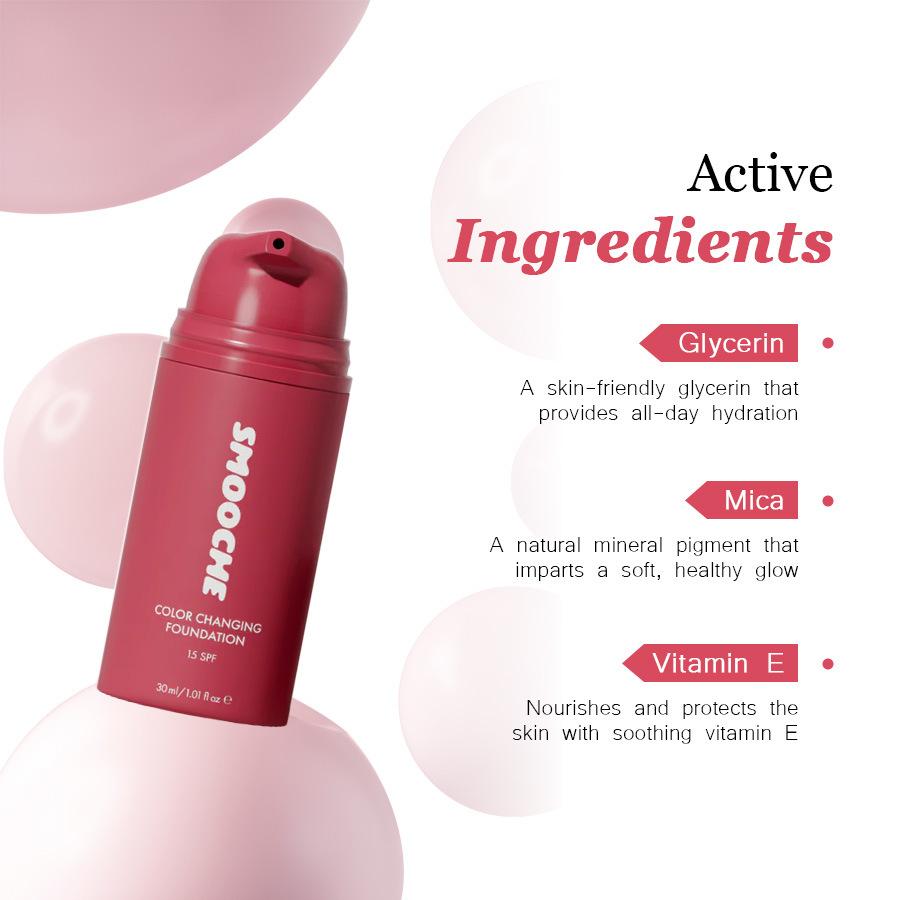 كريم أساس SMOOCHE متغير اللون، - مراجعة Concealer Full Coverage وسعره