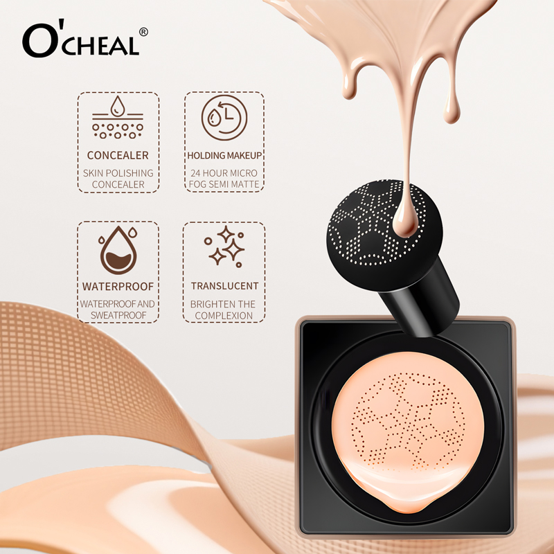 كريم أساس O'CHEAL على شكل فطر، - مراجعة Concealer Full Coverage وسعره