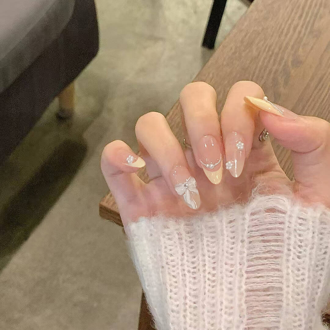10 قطع أظافر صناعية جاهزة قابل - مراجعة Nail Extension Tips وسعره
