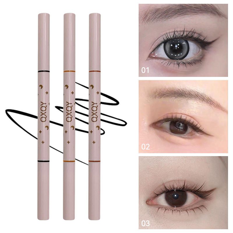 كحل QXQY مزدوج الرأس، قلم حواج - مراجعة Beauty Makeup Products وسعره