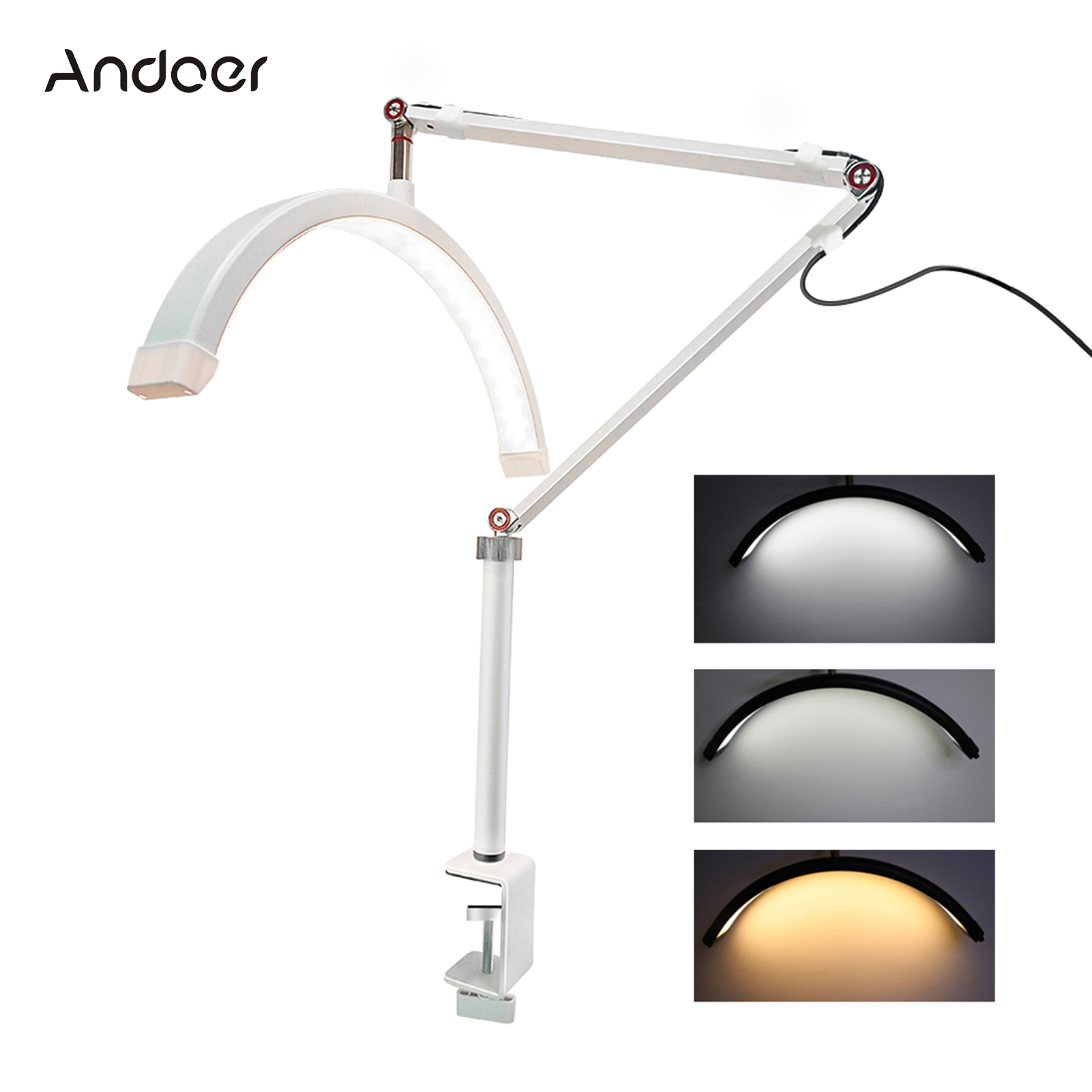 Andoer HD-M3X LED الفيديو الضو - مراجعة Beauty Makeup Hd وسعره