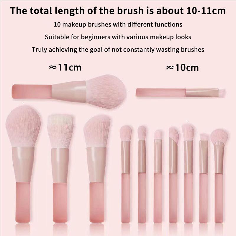 مجموعة من 10 فرش مكياج اصطناعي - مراجعة Beauty Makeup Events وسعره