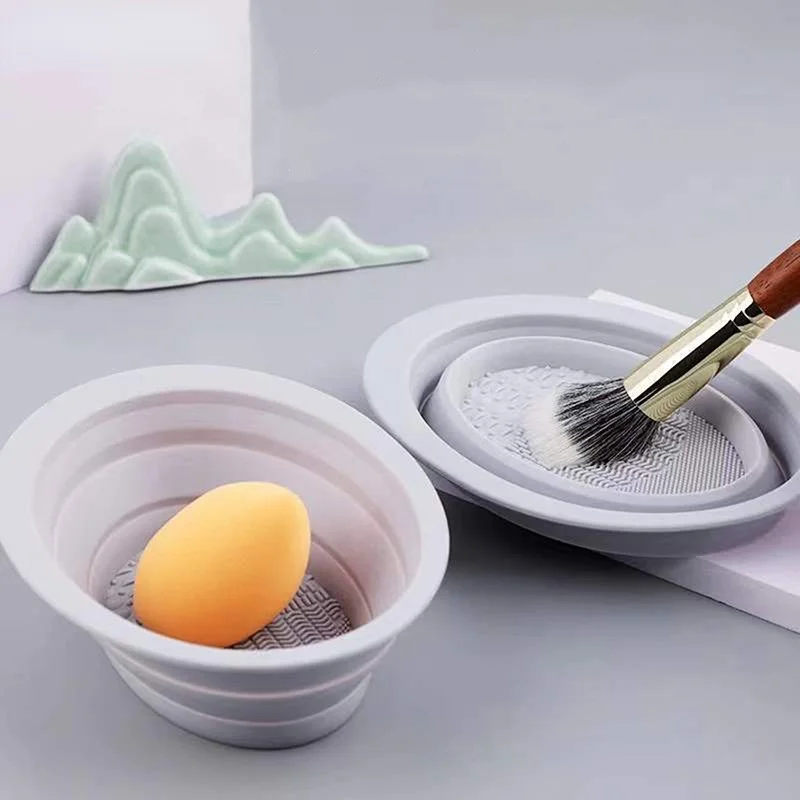 وعاء قابل للطي من السيليكون لت - مراجعة Beauty Makeup Eyeshadow وسعره