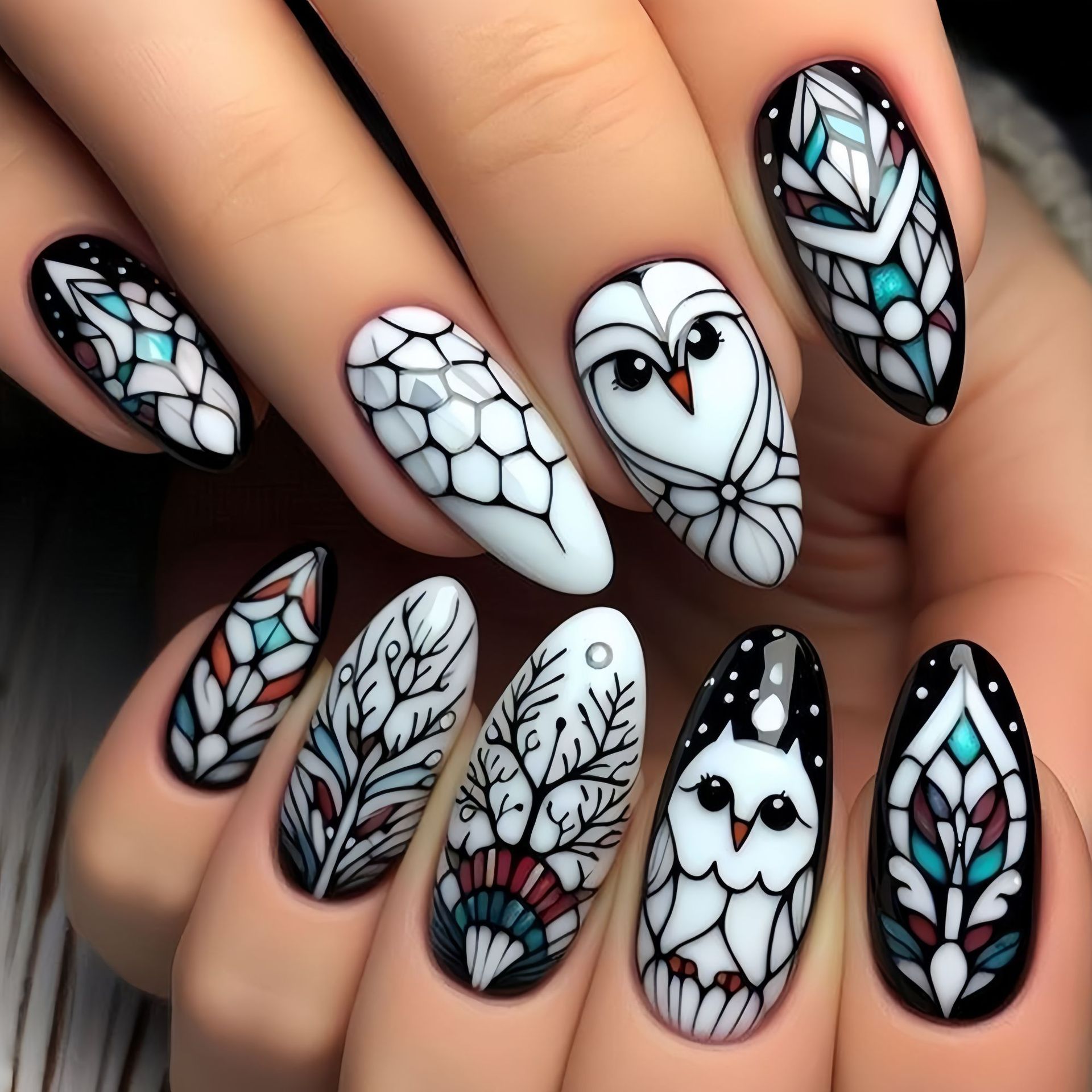 أظافر صناعية متوسطة الطول للنس - مراجعة Nail Extension Tips وسعره
