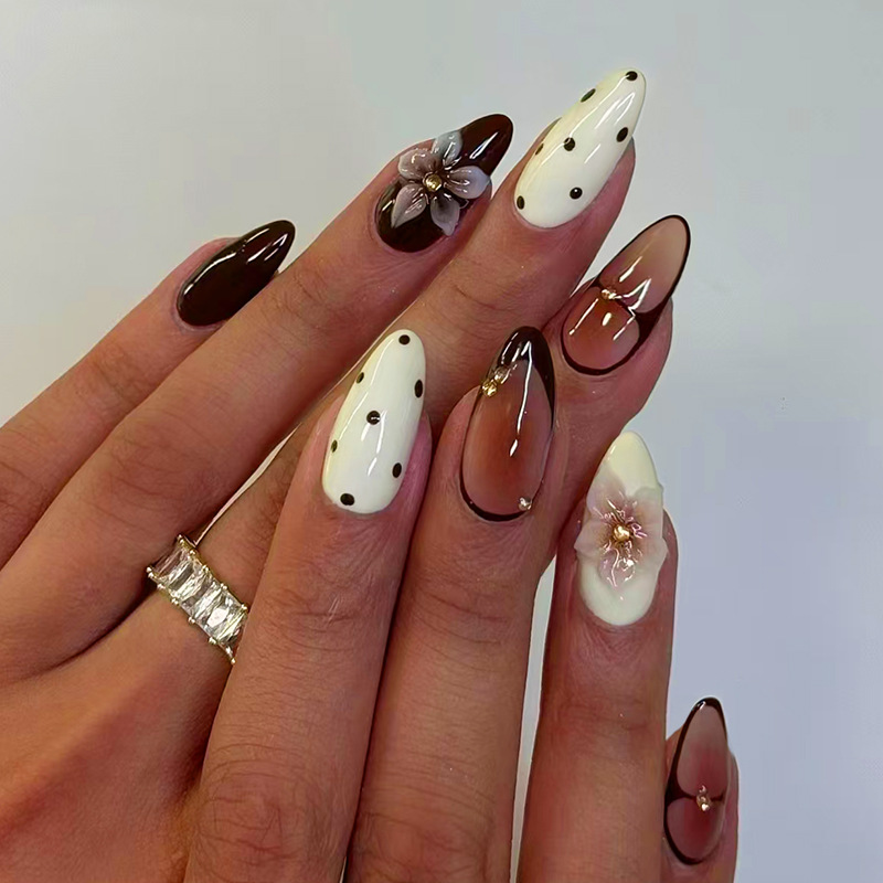 24 قطعة أظافر صناعية جاهزة لاص - مراجعة Nail Extension Tips وسعره