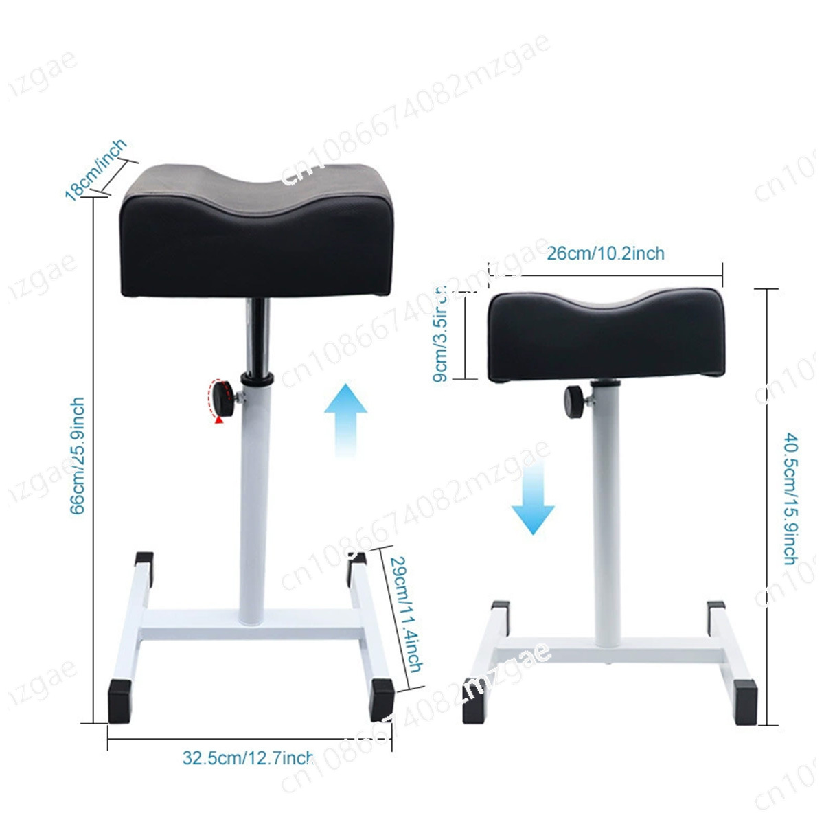 إطار قابل للتعديل لمسند القدمي - مراجعة Beauty Makeup Chair وسعره