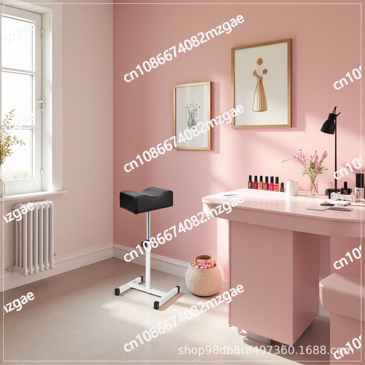 إطار قابل للتعديل لمسند القدمي - مراجعة Beauty Makeup Chair وسعره