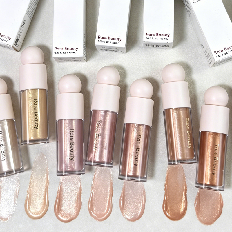 بلاش كريمي ناعم يتحول إلى بودر - مراجعة Rare Beauty Makeup Highlighter وسعره