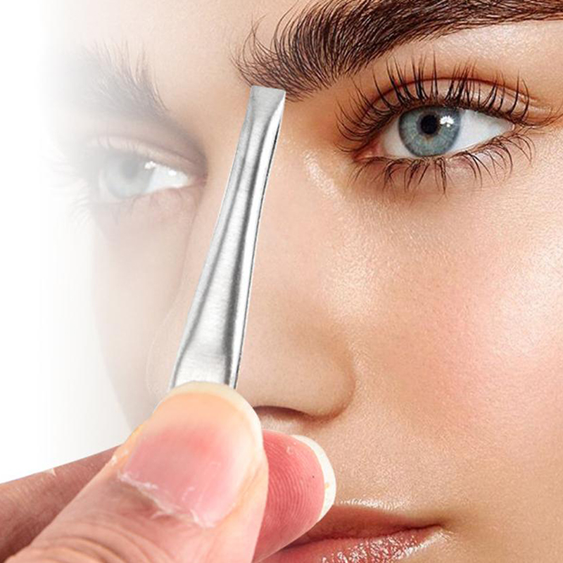 ملقط حواجب من الفولاذ المقاوم  - مراجعة Beauty - Makeup - Eyes وسعره