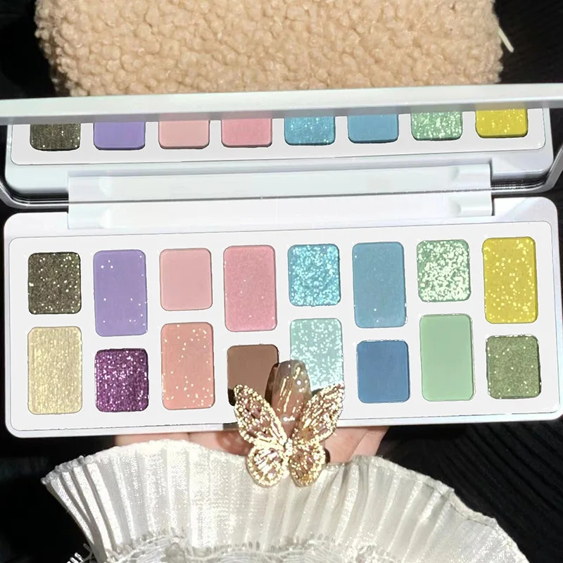 لوحة ظلال عيون مكونة من 16 لون - مراجعة Beauty Makeup Eyeshadow Palette وسعره