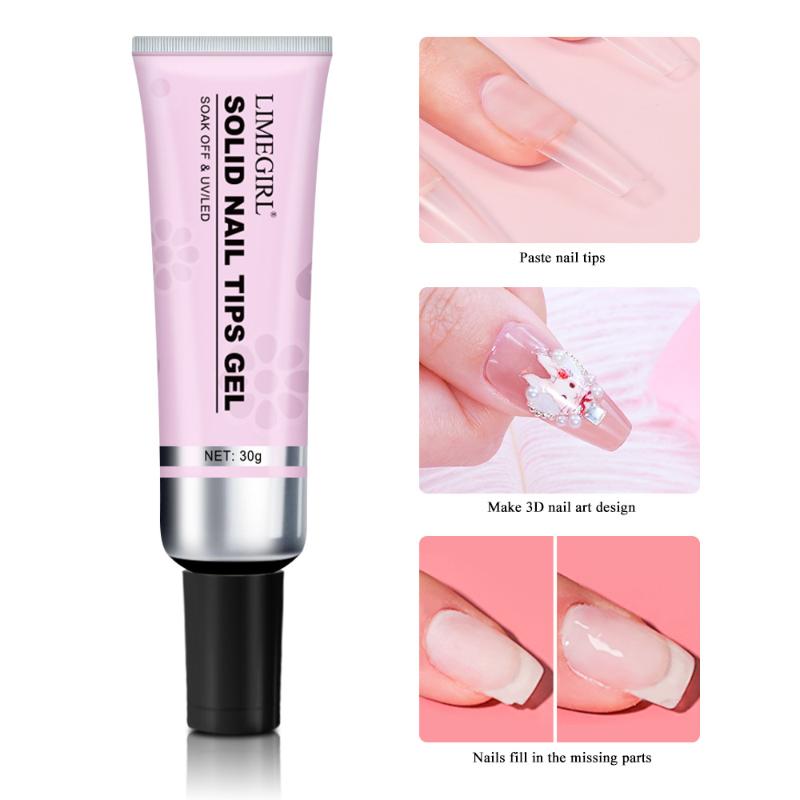 جل شفاف ناعم 30 جرام لتركيب ال - مراجعة Nail Extension Tips وسعره