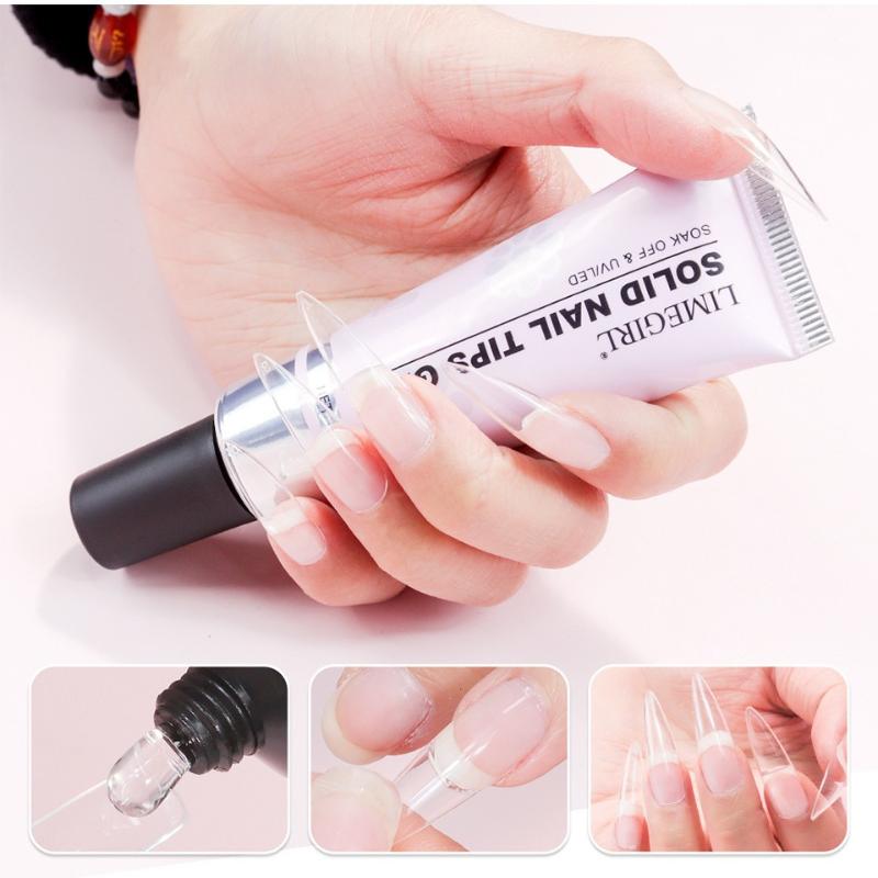 جل شفاف ناعم 30 جرام لتركيب ال - مراجعة Nail Extension Tips وسعره