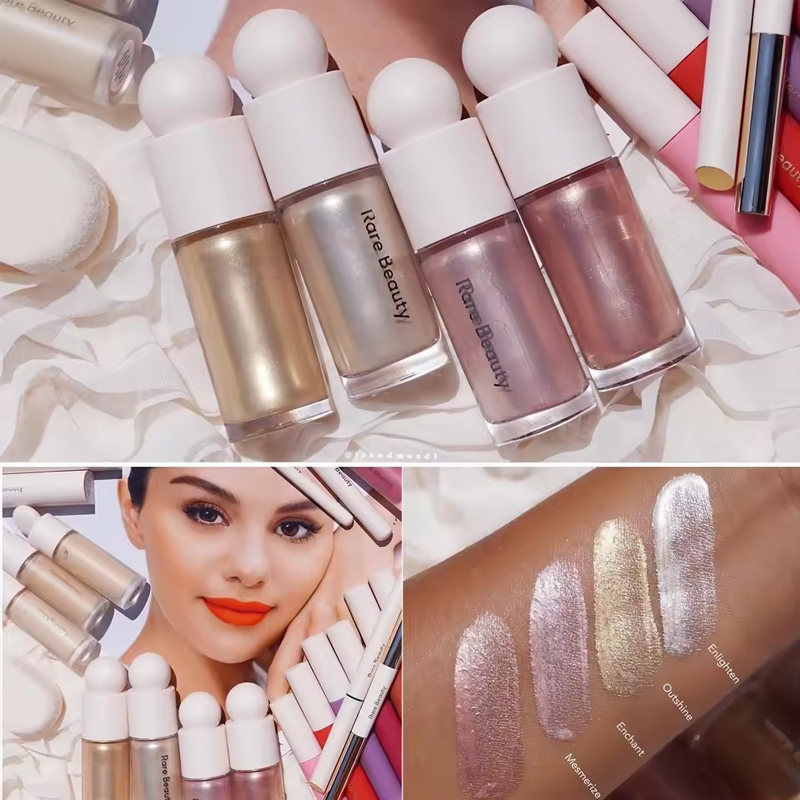 هايلايتر رير بيوتي عالي اللمعا - مراجعة Rare Beauty Makeup Highlighter وسعره
