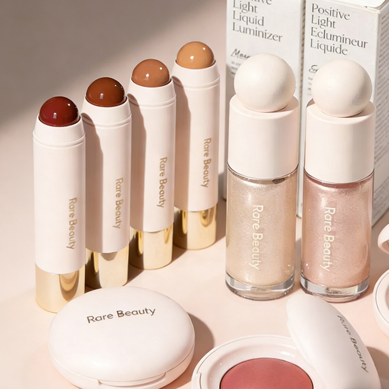 قلم كونتور برونزي فاخر نادر لل - مراجعة Rare Beauty Makeup Highlighter وسعره